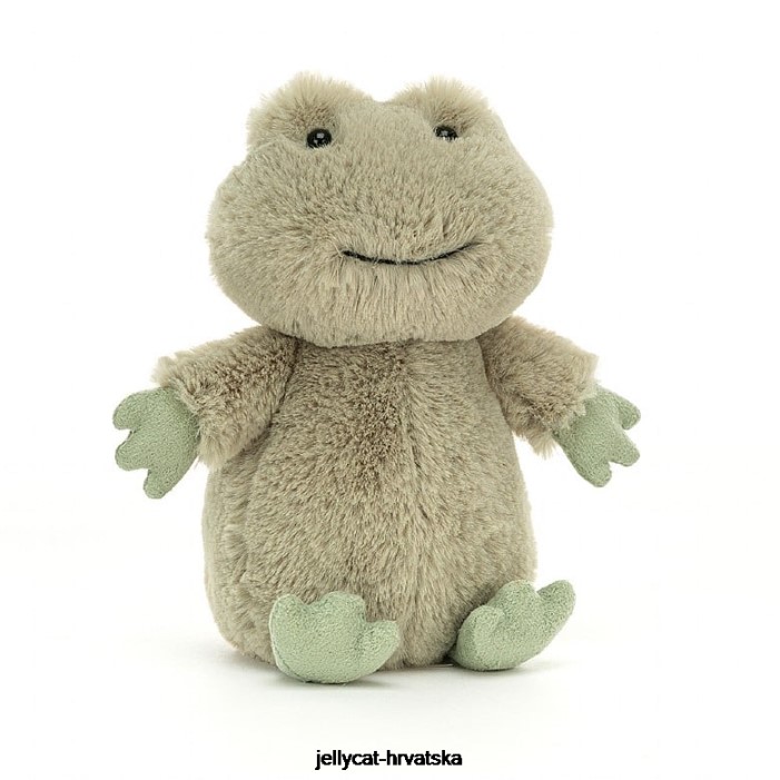 Jellycat nippit žaba zelena 163 igračka