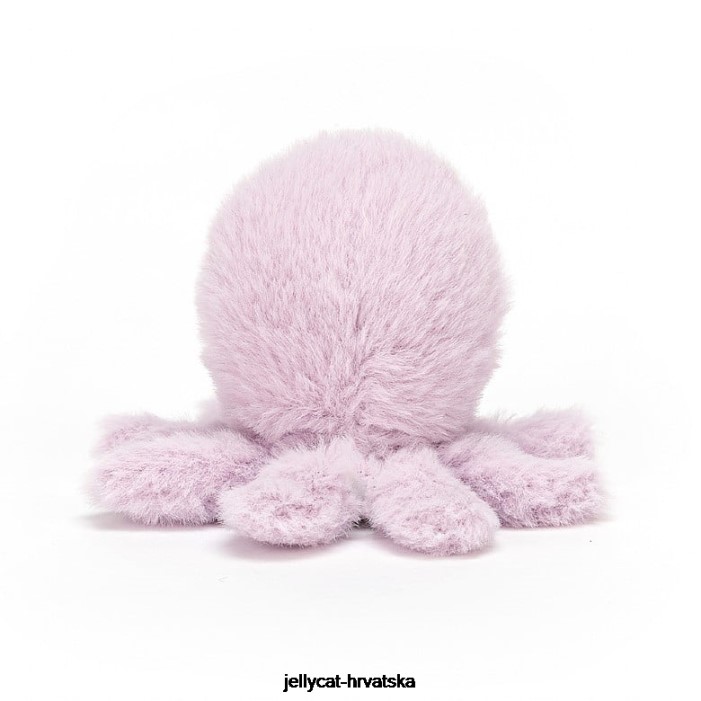 Jellycat pahuljasta hobotnica ljubičasta 623 igračka