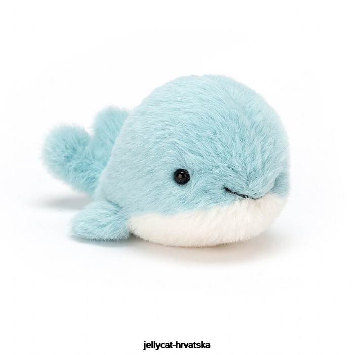 Jellycat pahuljasti kit plavi 625 igračka