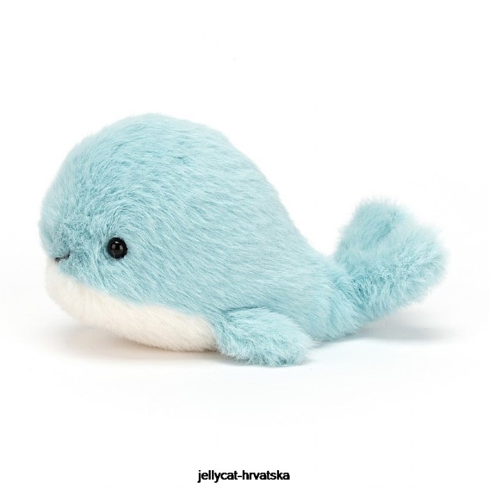 Jellycat pahuljasti kit plavi 625 igračka