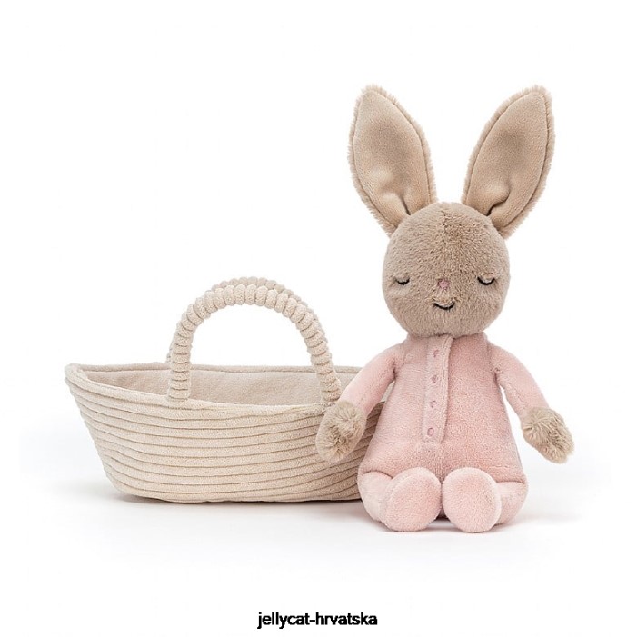 Jellycat rock-a-bye zeko bež 562 igračka
