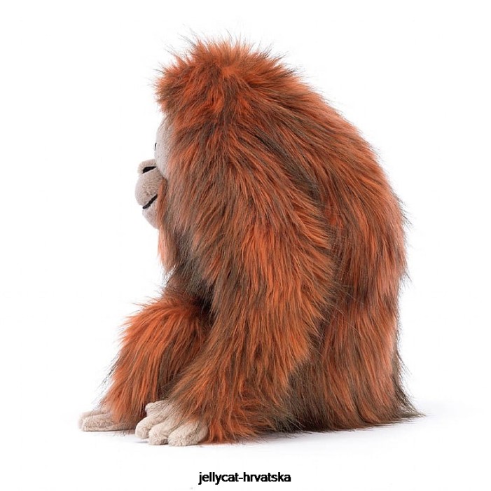 Jellycat oswald orangutan naranča 361 igračka