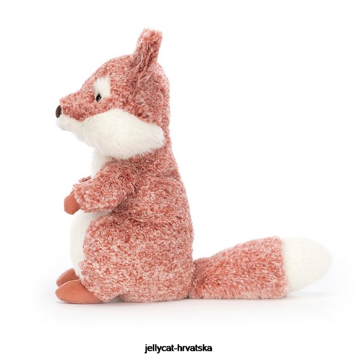 Jellycat ambrozija lisica smeđa i bijela 408 igračka
