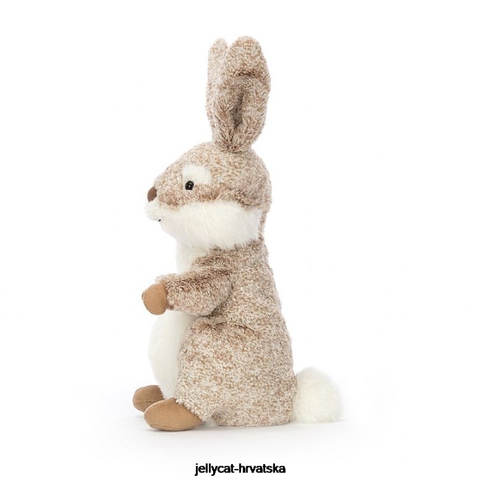 Jellycat ambrozija zec smeđa i bijela 409 igračka