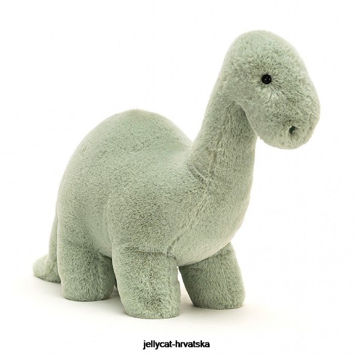 Jellycat fosilni brontosaurus blijedozelen 486 igračka