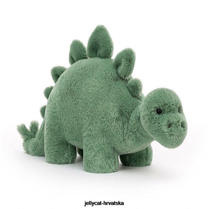 Jellycat fosilno stegosaurus zelena 491 igračka