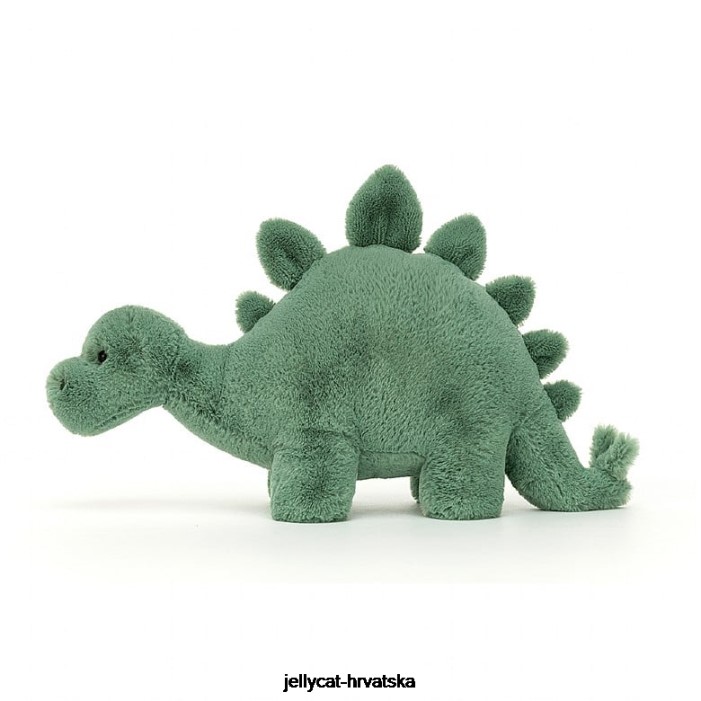 Jellycat fosilno stegosaurus zelena 491 igračka