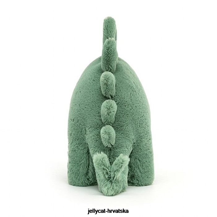 Jellycat fosilno stegosaurus zelena 491 igračka