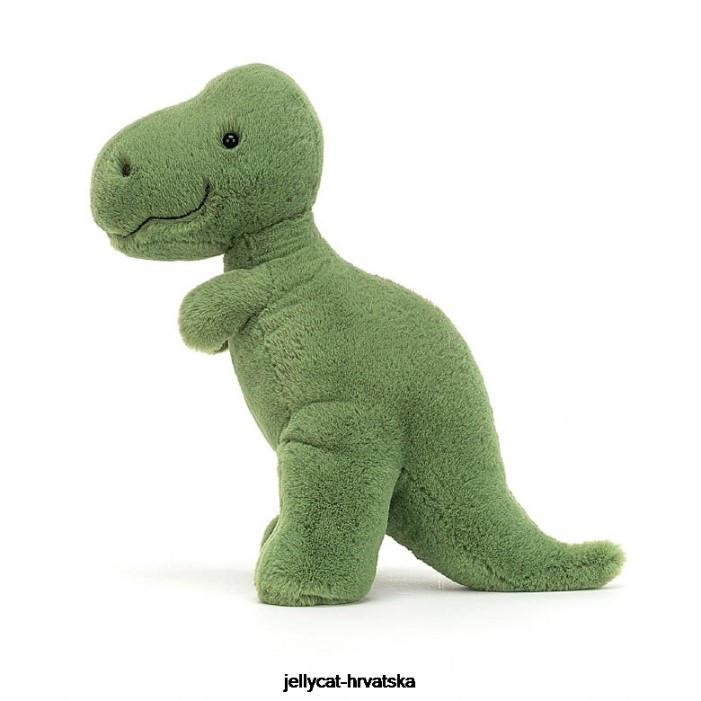 Jellycat fosilno t-rex zelena 495 igračka