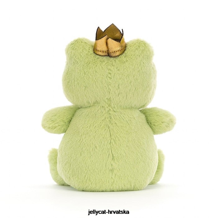 Jellycat kruniti croaker žaba zelena 25 igračka