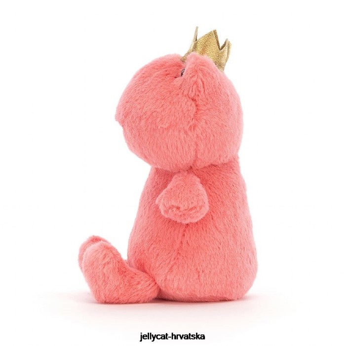 Jellycat krunjenje croaker žaba roza 37 igračka