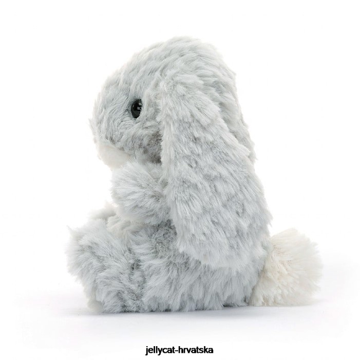 Jellycat slatki zeko srebrni 542 igračka