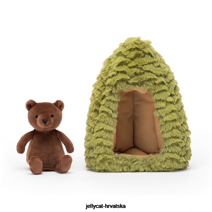 Jellycat šumska fauna žaba zelena 143 igračka