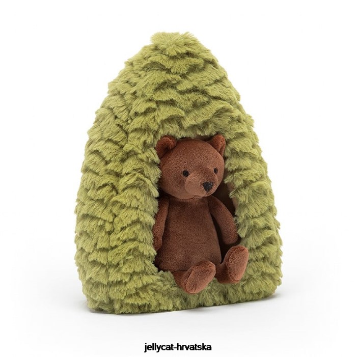 Jellycat šumska fauna žaba zelena 143 igračka