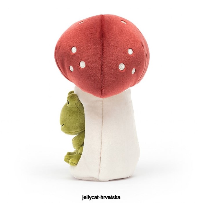 Jellycat šumska fauna žaba zelena 143 igračka