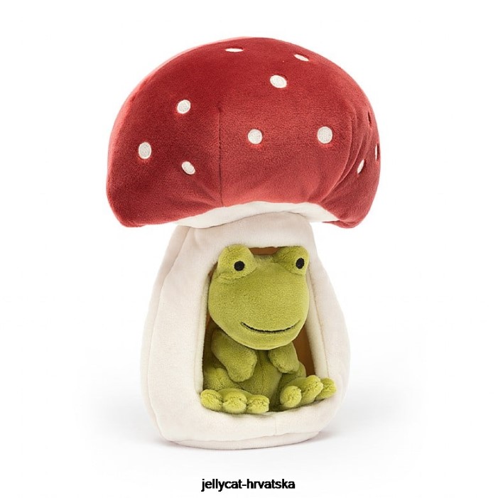 Jellycat šumska fauna žaba zelena 143 igračka
