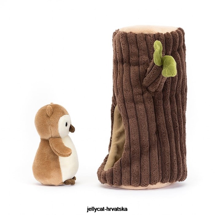 Jellycat šumska fauna žaba zelena 143 igračka