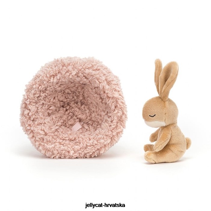 Jellycat zimski san zeko bež 127 igračka