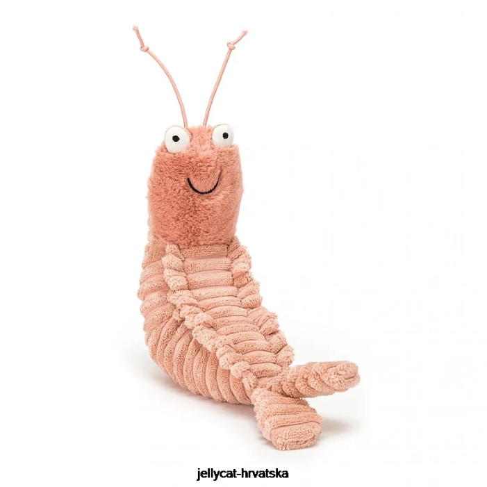 Jellycat Sheldon škampi ružičasti 122 igračka