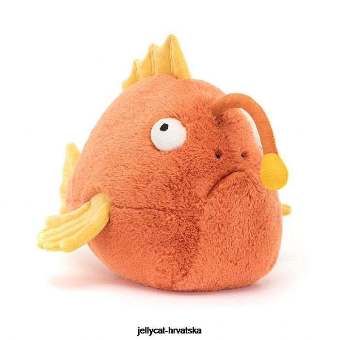 Jellycat alexis ribica narančasta 336 igračka