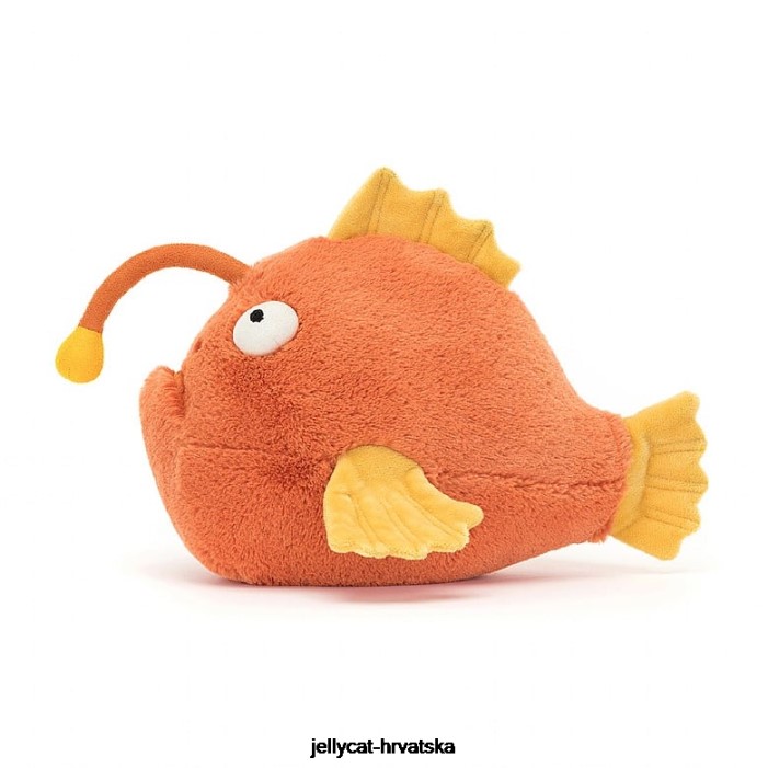 Jellycat alexis ribica narančasta 336 igračka