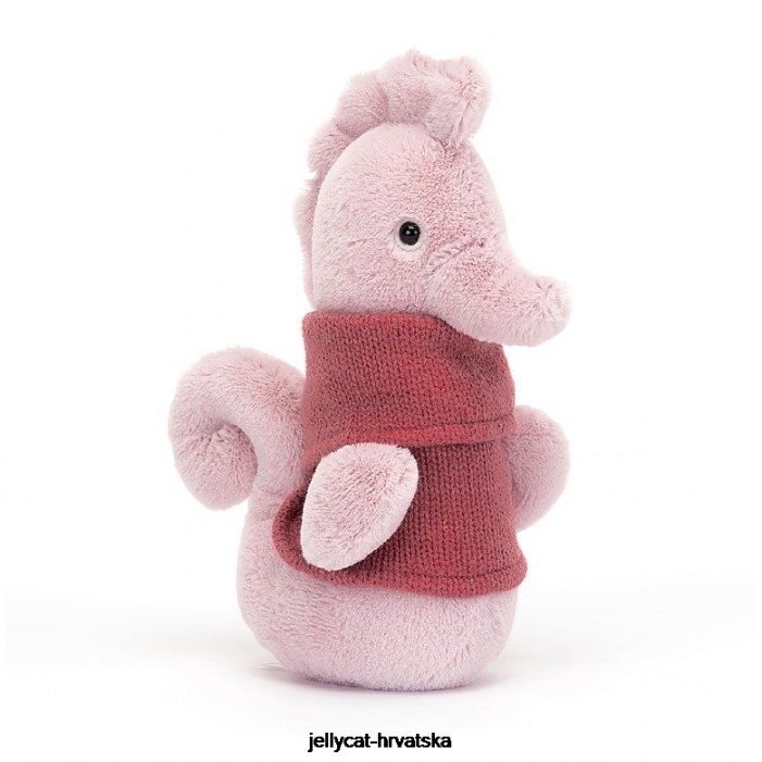 Jellycat cosy posada morski konjic lilac 204 igračka