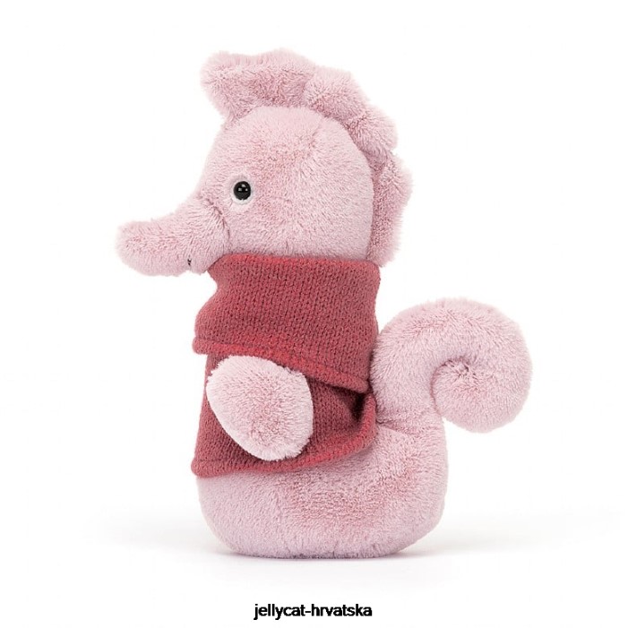 Jellycat cosy posada morski konjic lilac 204 igračka