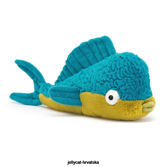 Jellycat delano dorado riba višebojna 386 igračka