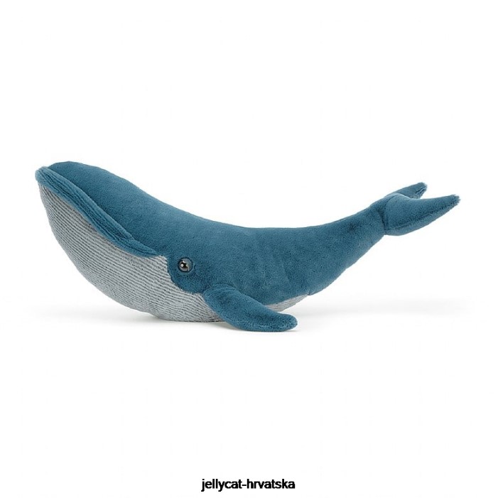 Jellycat gilbert veliki kit plavi 438 igračka