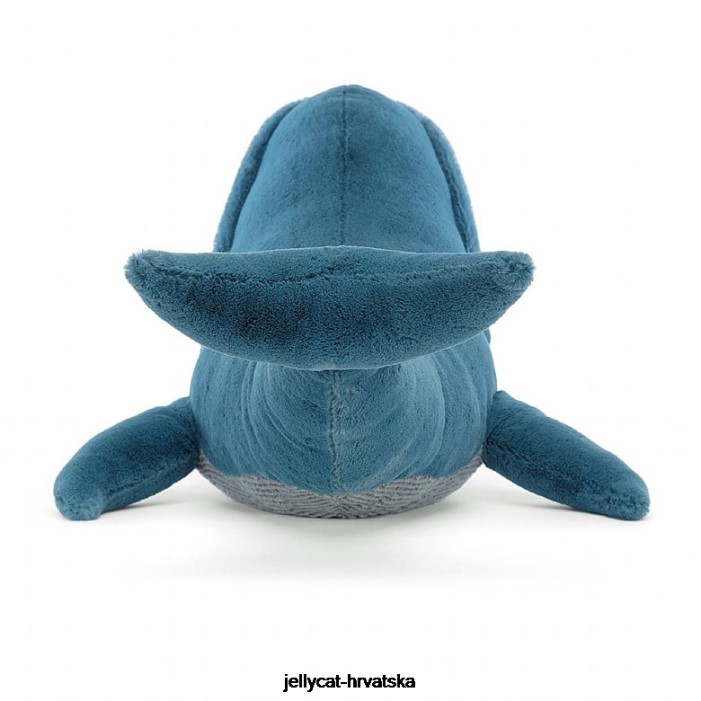 Jellycat gilbert veliki kit plavi 438 igračka