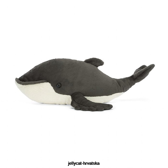 Jellycat humphrey grbavi kit sivo-bijeli 457 igračka