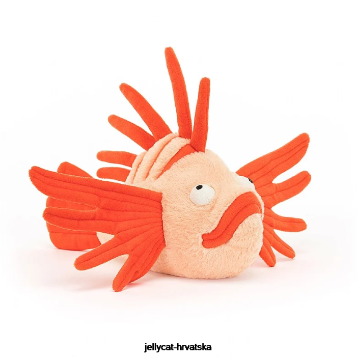 Jellycat lois lionfish crvena 449 igračka