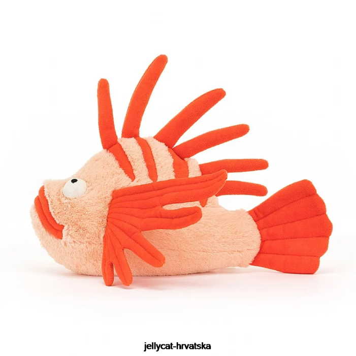 Jellycat lois lionfish crvena 449 igračka