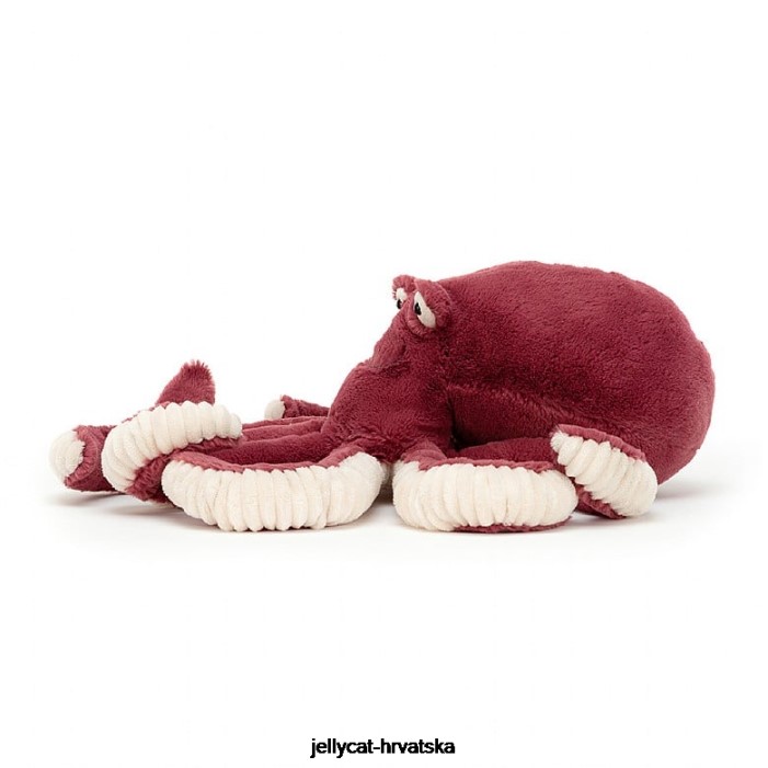 Jellycat obbie hobotnica crvena 391 igračka