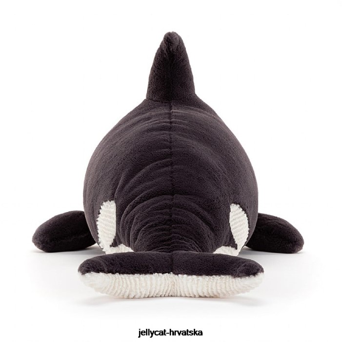 Jellycat ollivander orka crno-bijela 405 igračka