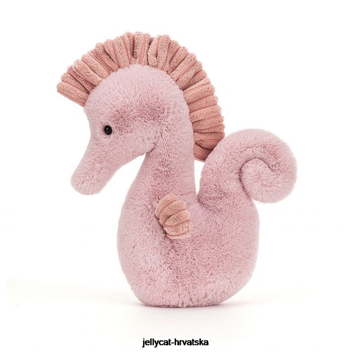 Jellycat sienna morski konjić ružičasta 467 igračka