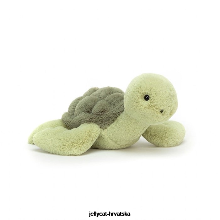 Jellycat tully kornjača zelena 658 igračka