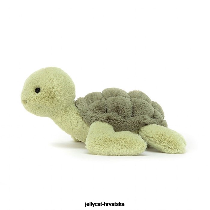 Jellycat tully kornjača zelena 658 igračka