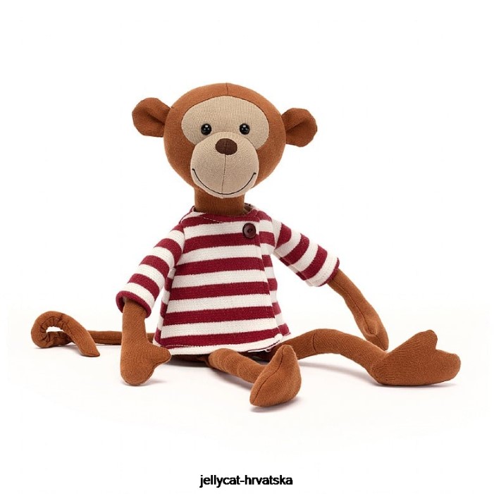 Jellycat Madison majmun smeđa 426 igračka