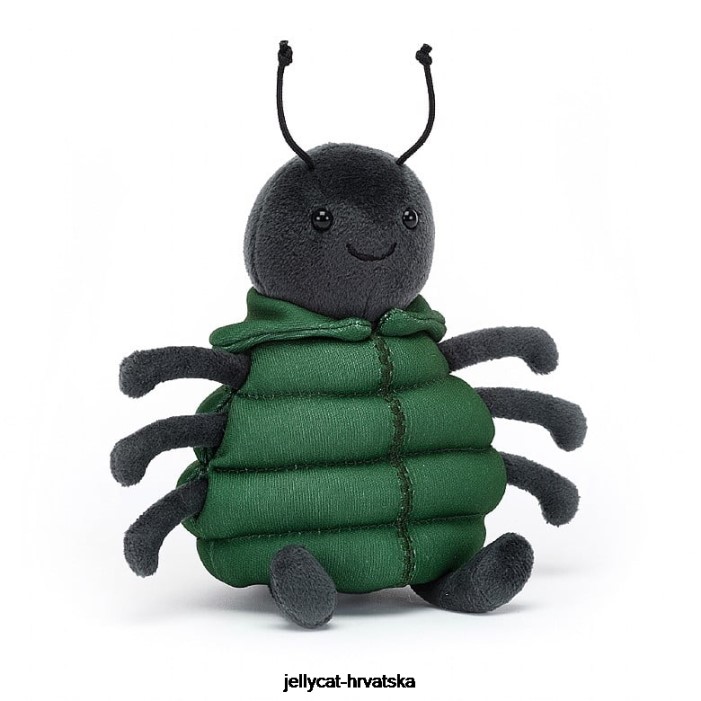Jellycat anoraknid pauk crn 377 igračka
