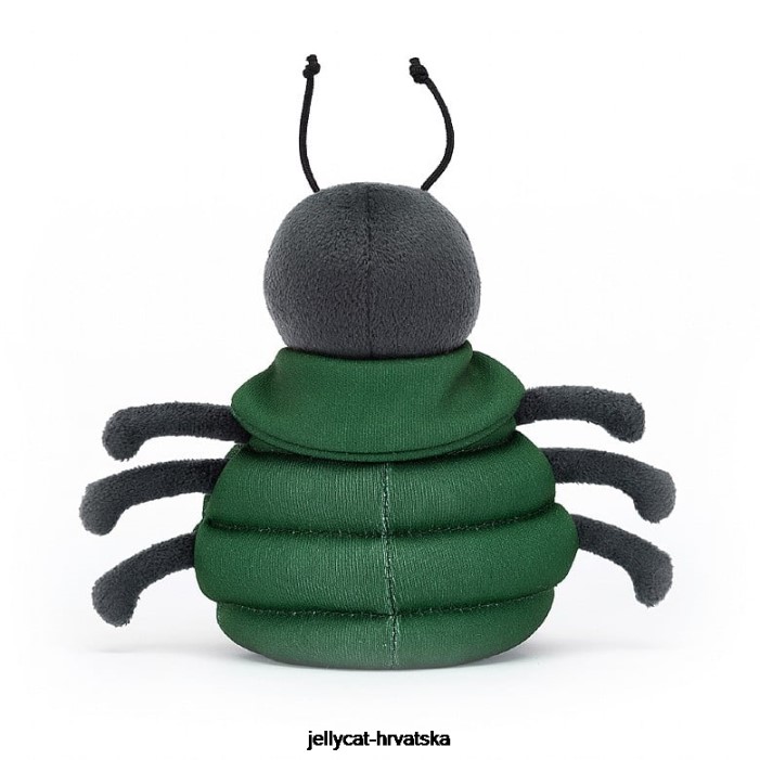 Jellycat anoraknid pauk crn 377 igračka
