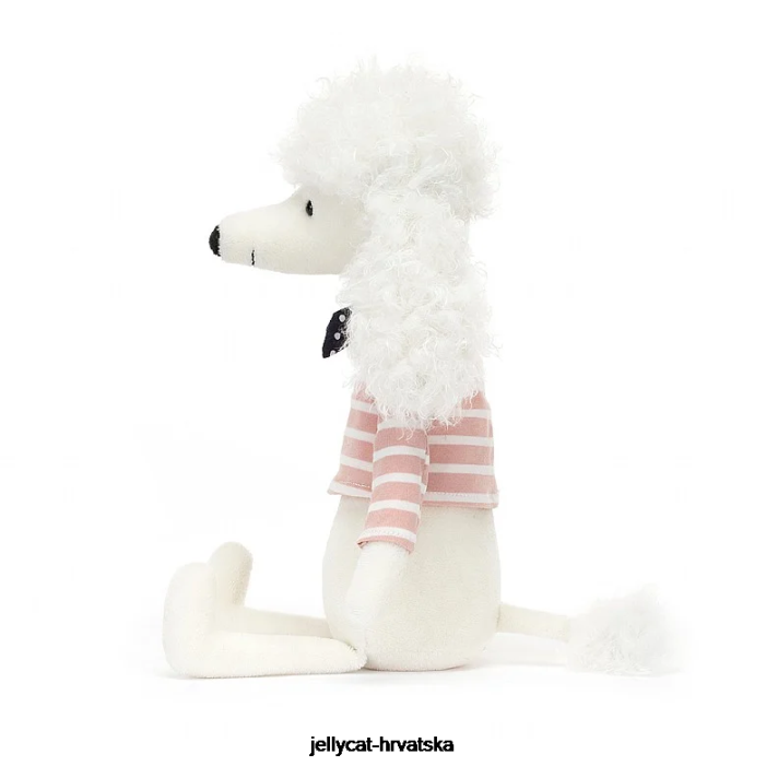 Jellycat beatnik buddy pudlica krema 239 igračka