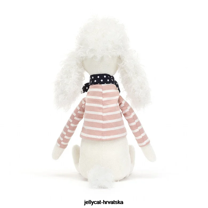 Jellycat beatnik buddy pudlica krema 239 igračka