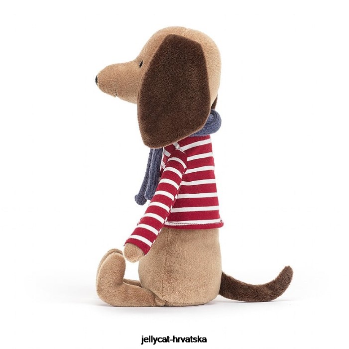 Jellycat beatnik buddy whippit siv 117 igračka