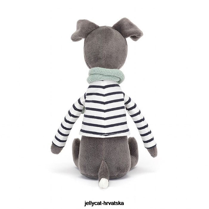 Jellycat beatnik buddy whippit siv 117 igračka