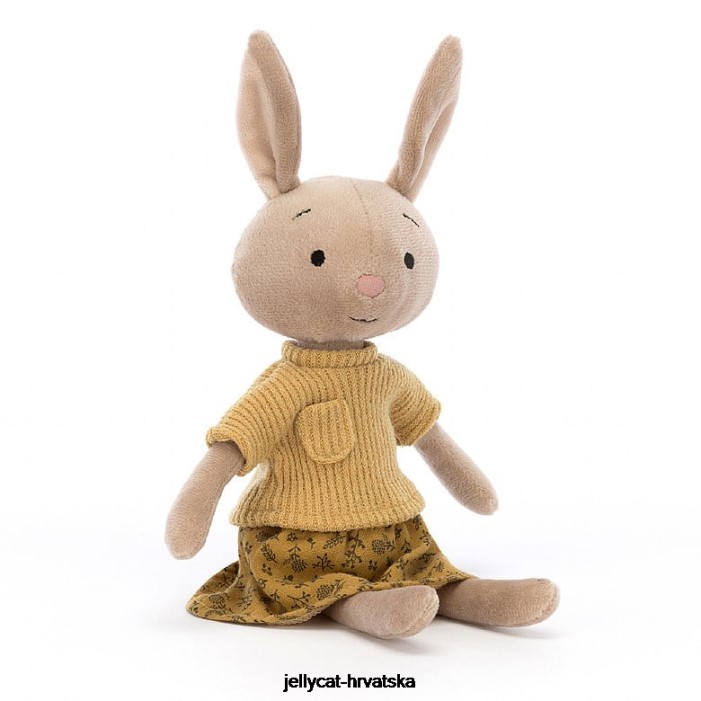 Jellycat coquette cutie bunny bež 326 igračka