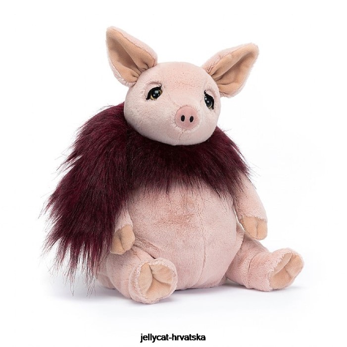 Jellycat glamorama svinja ružičasta 434 igračka