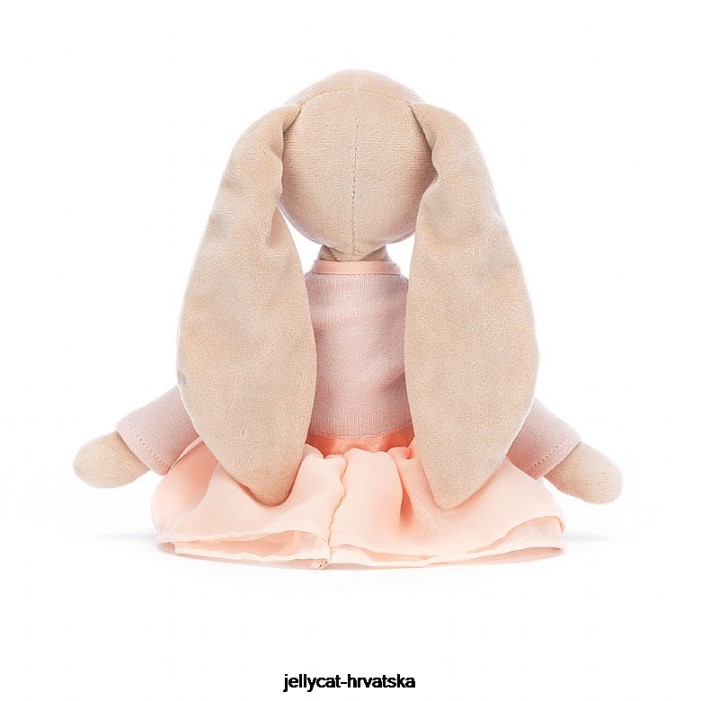 Jellycat lila balerina zeko bež 323 igračka