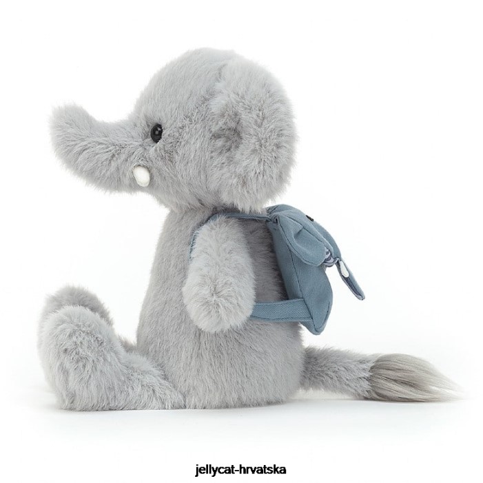 Jellycat ruksak slon sivi 618 igračka