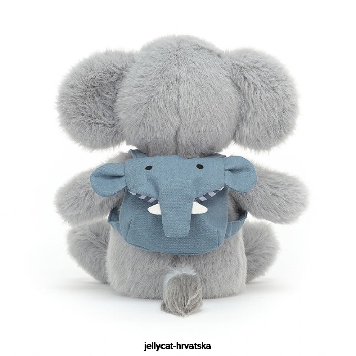 Jellycat ruksak slon sivi 618 igračka